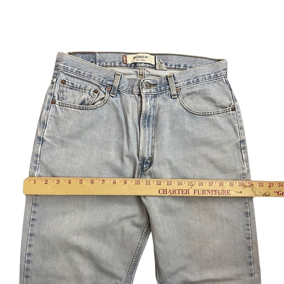 Levi’s 550 relaxed fit jeans (back pocket personalized) high waist size 32 - Picture 7 of 12